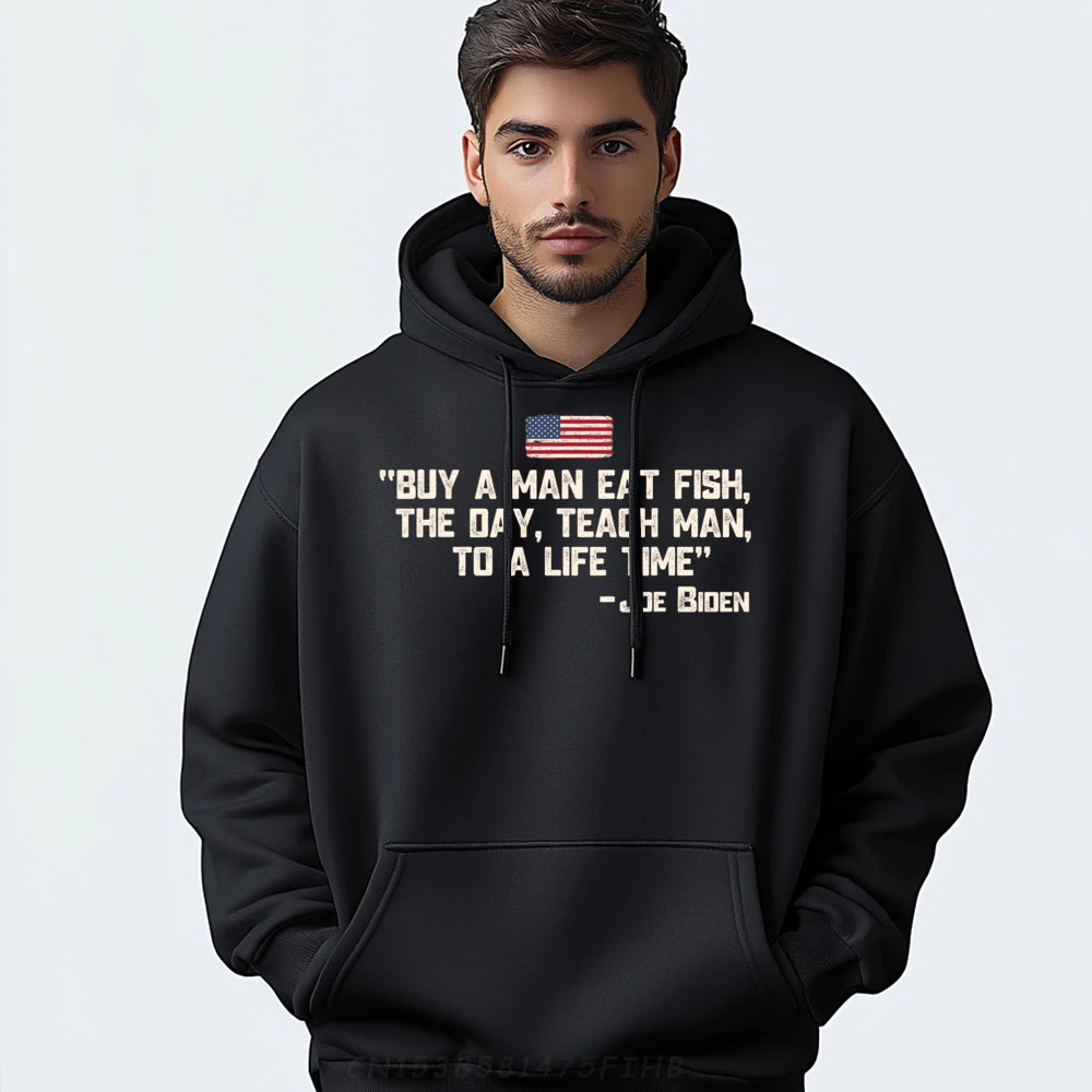 

Hoodies Buy A Man Eat Fish Lovers Day Special Normal Long Sleeve Crewneck Women's Hoodies Normal Hoodies