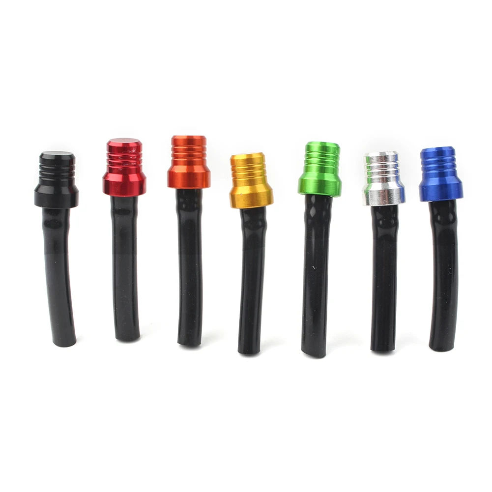 7Pcs/Set CNC Gas Fuel Tank Cap Valve Vent Hose Tube for ATV Dirt Bike Pit Quad for Honda CRF XR CR for Yamaha Off-road Motorbike