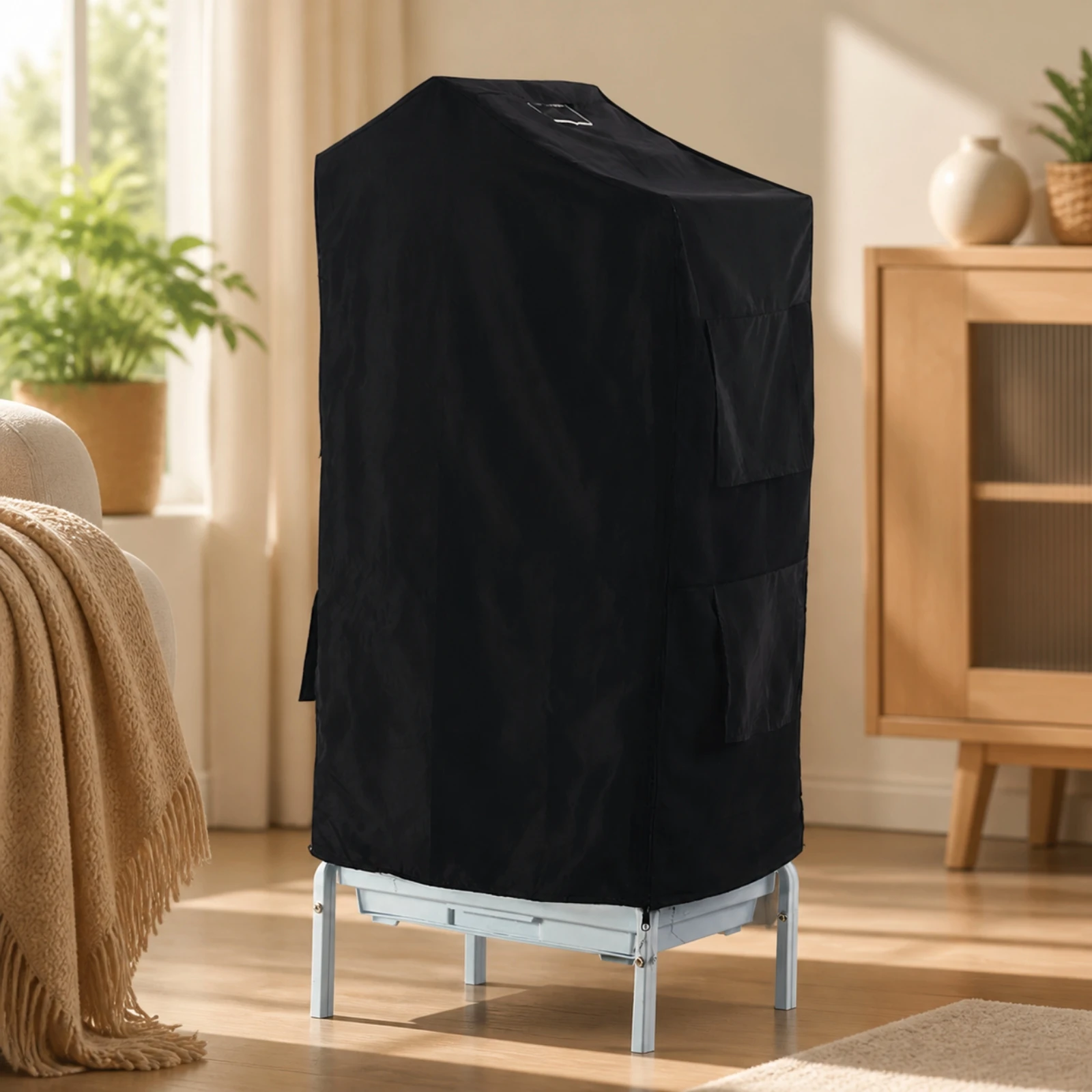 Extra Large Bird Cage Cover Light-Blocking XL Bird Cage Cover Full-Coverage Long-Lasting for Year-Round Outdoor Use