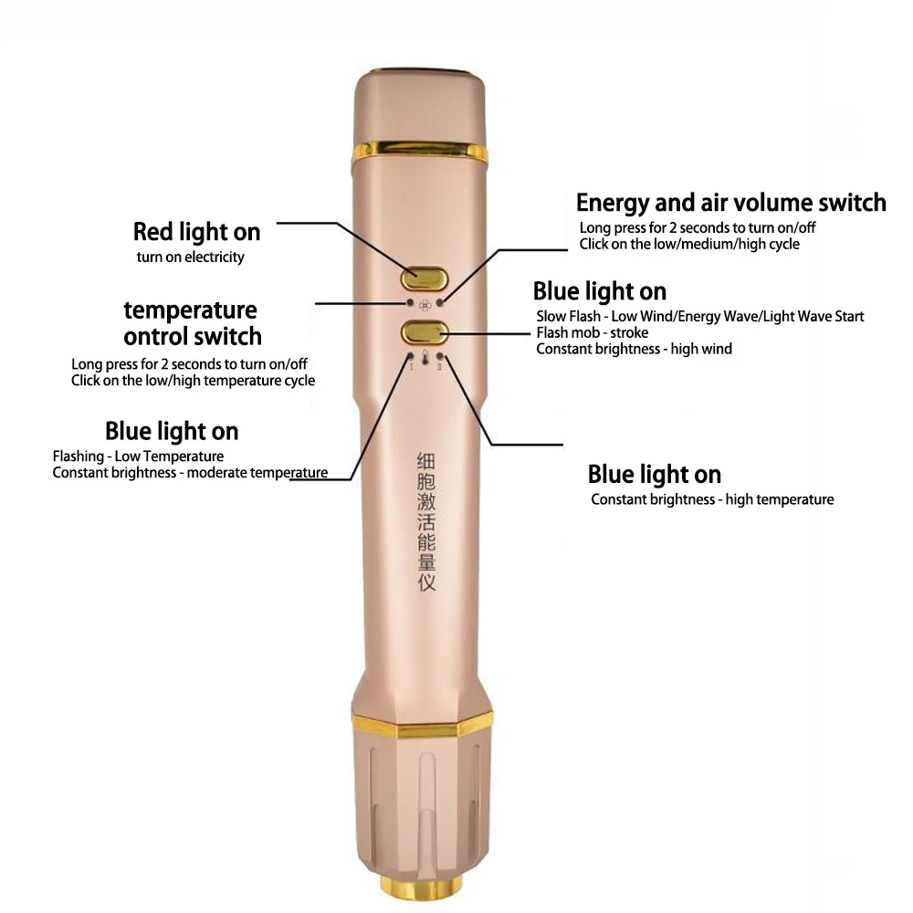 جهاز تفعيل الخلية Terahertz Device Pro PEMF Terahertz Classic Blue Red Iteracare Terahertz Device Pro Factory #2