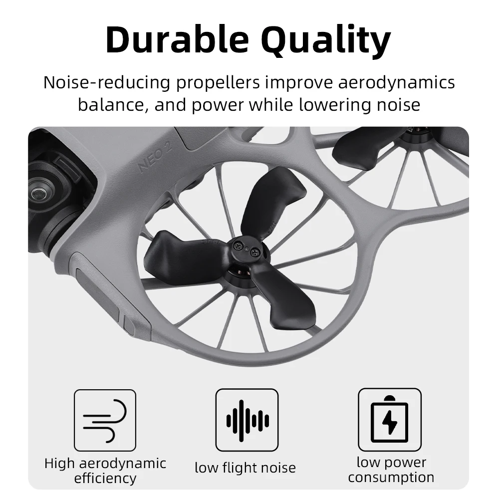 Propeller For DJI Neo 2 Quick Release Props Blades Spare Replacement Parts Quick Release Blades For NEO 2 Drone Accessories
