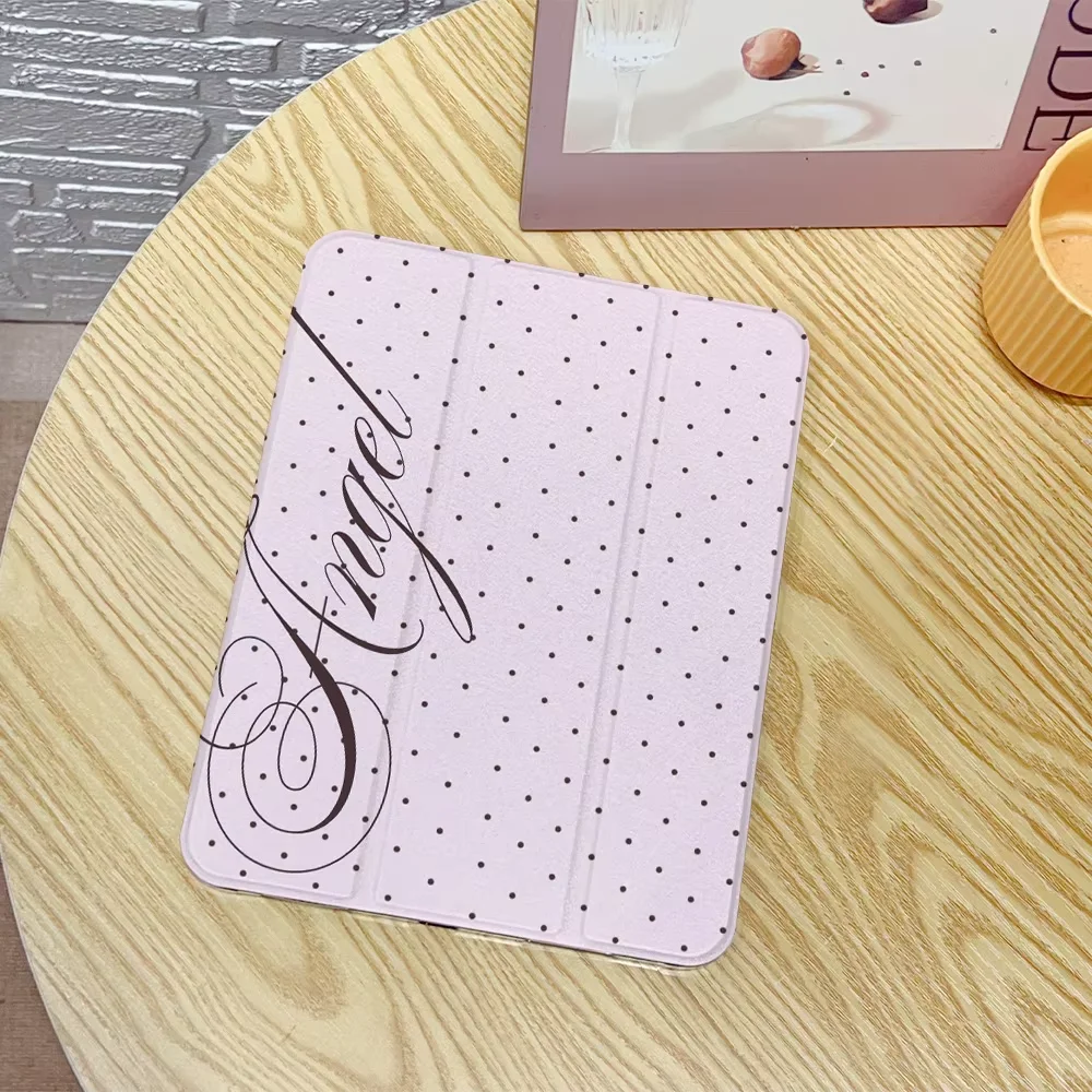 Polka Dot Guinea Pig Carrot Y2K  For iPad 11th A16 10 9 8 7 5 Pro 13 11 M5 M4 M3 M2 12.9'' Air  4 3 2 1 Mini 7 6 8.3'' Cover