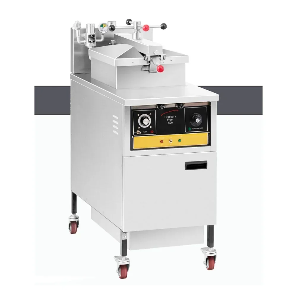 

Commercial Gas Oil Open Kfc Fried Cooker Chicken Express Deep High Pressure Fryers Machine