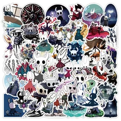 10/30/50pcs Hollow Knight Cartoon Game Graffiti Stickers impermeabile Skateboard valigia moto bottiglia d'acqua decalcomania adesivi