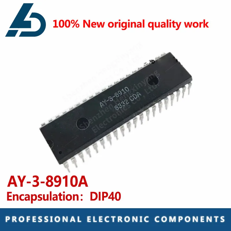 5pcs AY-3-8910A AY-3-8910 DIP40 100% New Original In Stock wholesale