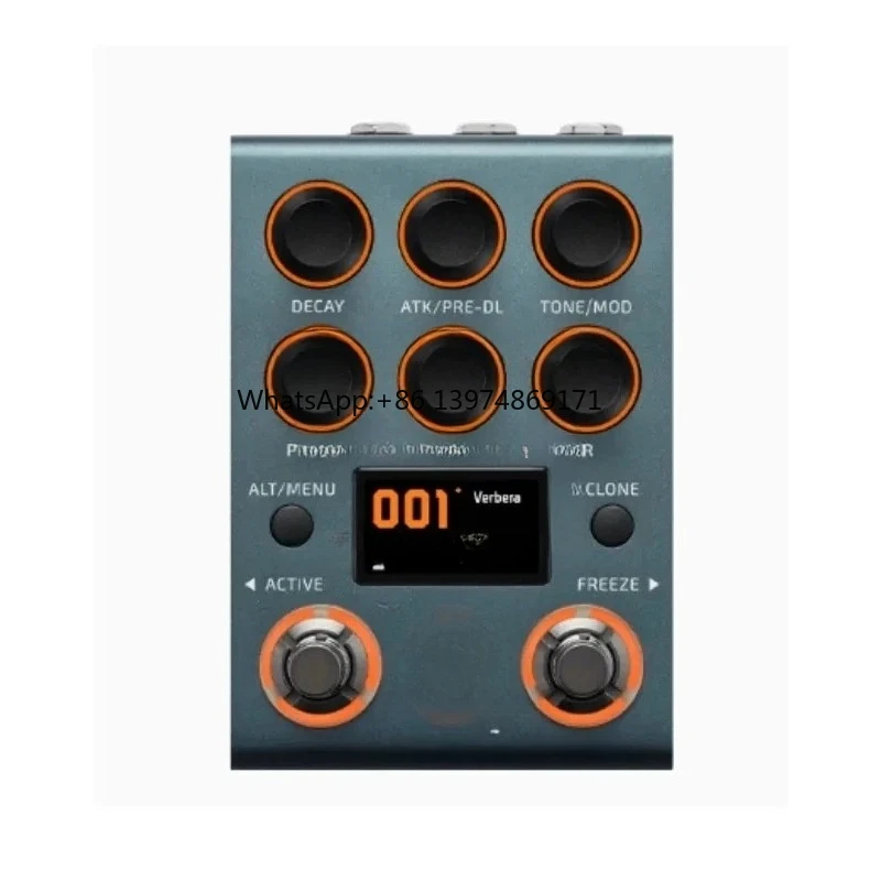 Electric Guitar Monolithic Effect Pedal Convolution Reverb Ambient Space Simulation