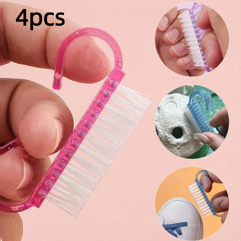 Nail Cleaning Brush Set, Dust Removal Small Brushes, Nail  Cleaning Tool, Manicure Tools, Single Item Pack