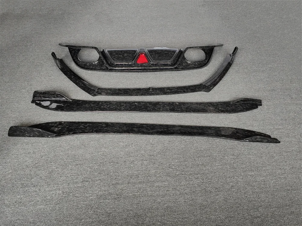 High Quality Forged Carbon Fiber Body Kit for 2013-2019 F-Type Includes Front Bumper Lip Skirt and Rear Diffuser！