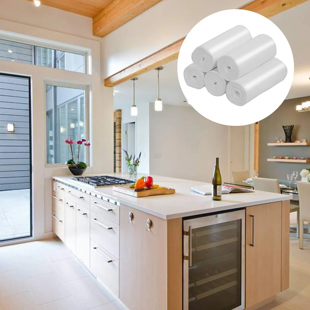 

Компостируемые мешки для мусора M12K-8 галлонов, можно положить в высокие кухонные мешки для мусора, вкладыш для мусорного бака белого цвета (100 шт. 20-30 л)