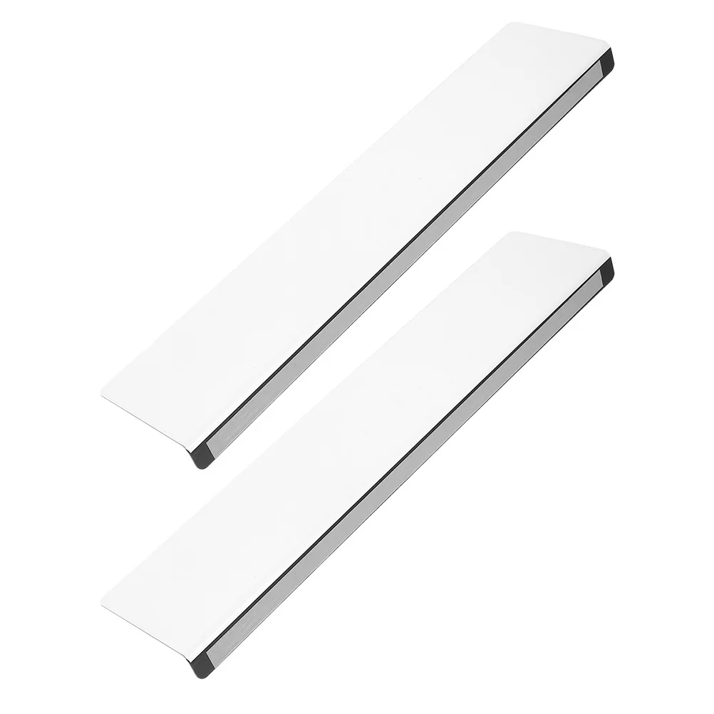 

2Pcs Acrylic Memo Boards Monitor Side Note Holder Computer Desk Organizer Office Supplies Reminder Office Gadget for Desk