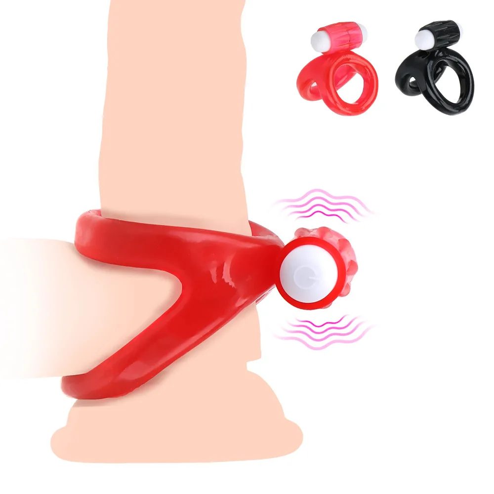 

Male Penile Lock Sperm Binding Ring for Delayed Ejaculation and Enhanced Erectile Ability Couple Shared Vibration Stimulator