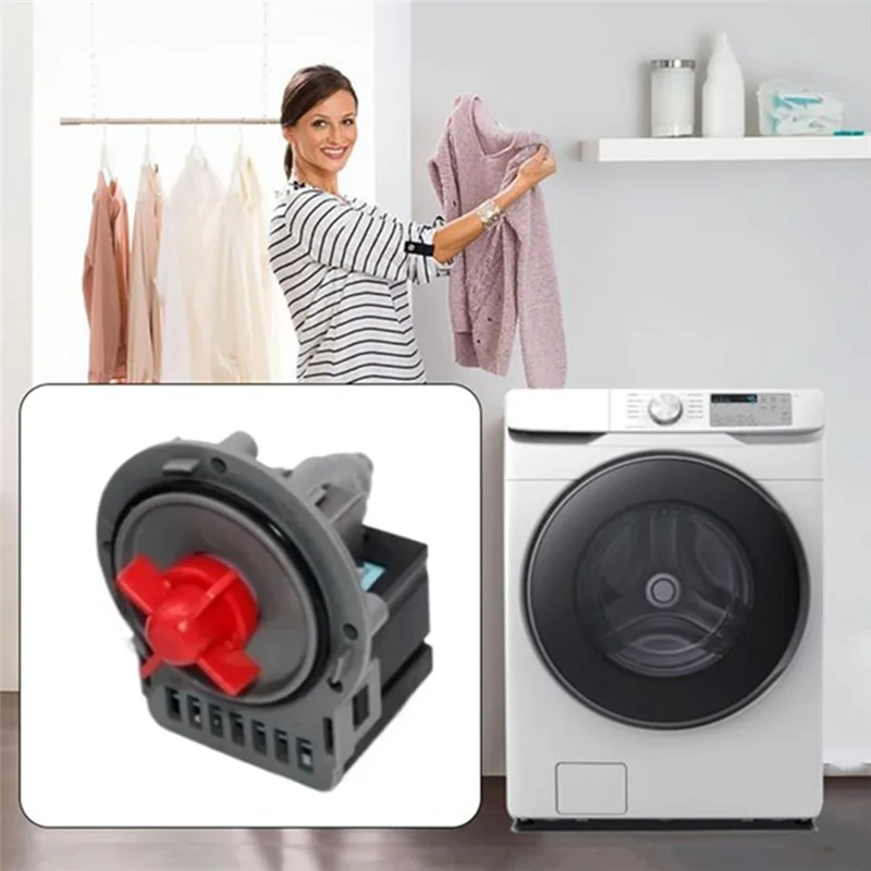Luckshopping Washer Drain Pump Replacement Parts For Drum Washing Machine Drain Pump