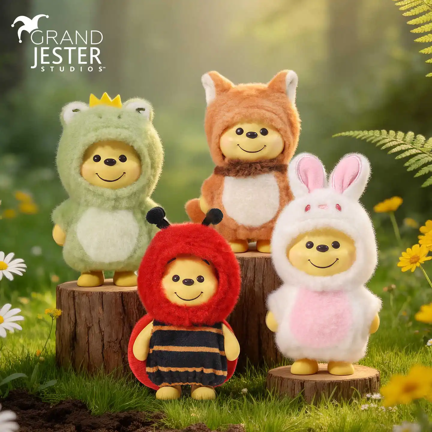 

Winnie The Pooh Dressed Up-Forest Fairy Tale Series Blind Box Cartoon Anime Peripheral Animal Ornament Gift Mystery Box Toy