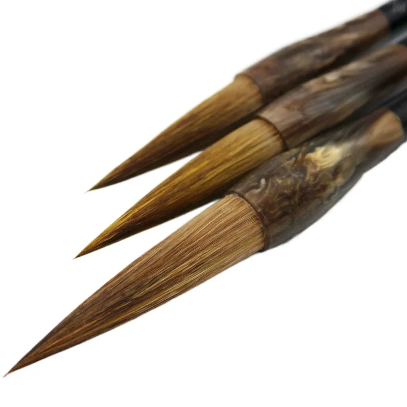 

Traditional Chinese Calligraphy Brush Pen Weasel Hair Brush Pen Special Regular Script Writing Chinese Painting Practice Brushes