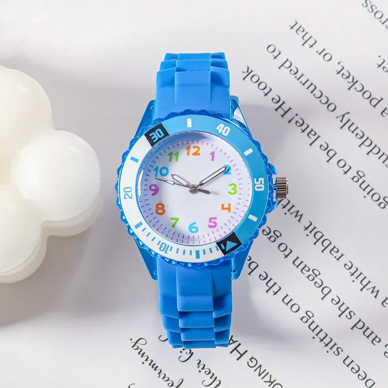 

Silicone Quartz Wristwatches Clock Relogio Feminino Famous Brand Ladies Fashion Watch Male Female Students Relojes Para Mujer