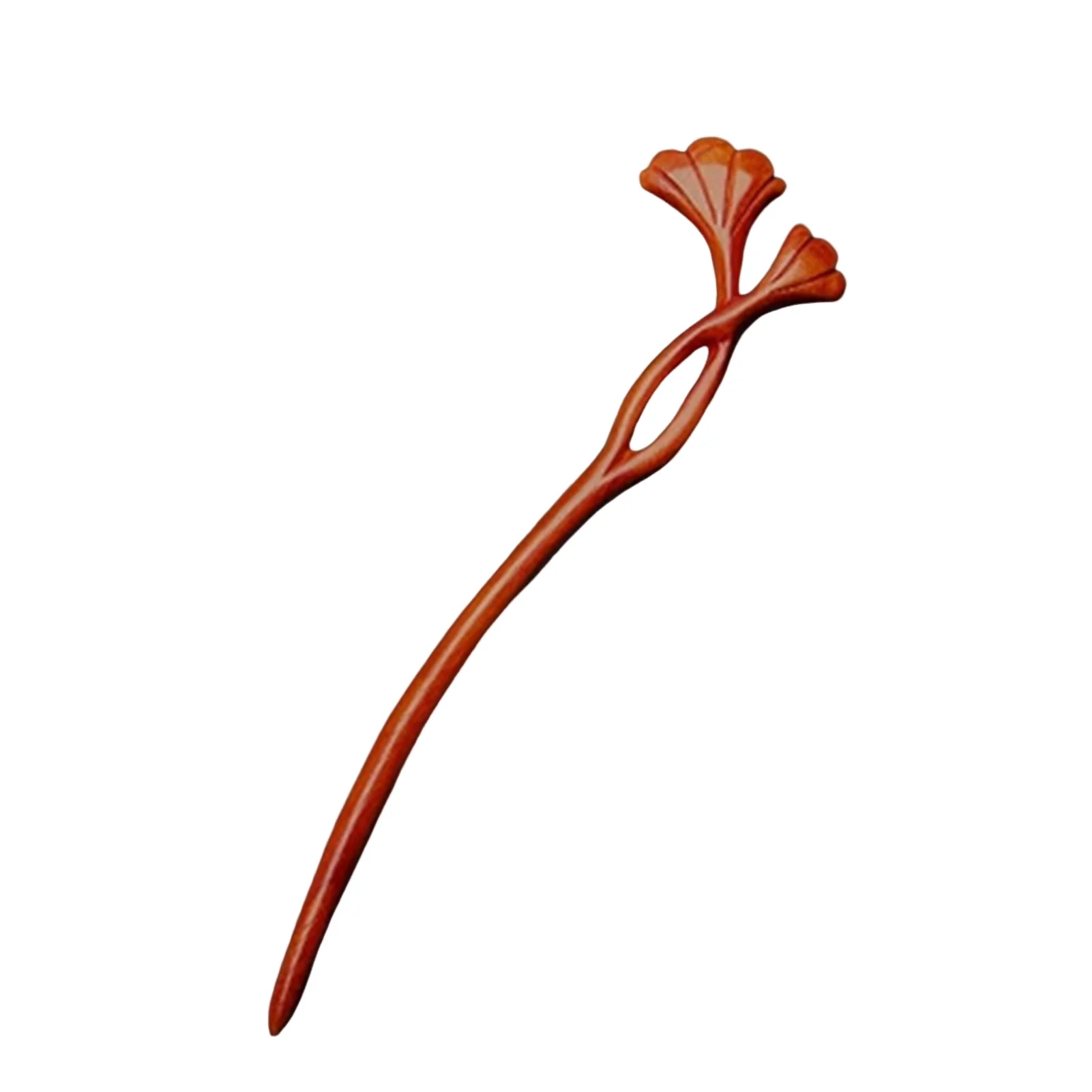Ginkgo Biloba Leaf Hair Sticks Headwear Fine Workmanship Long Straight Hair Stick for Women Girls and Hairdressing Salon image 5