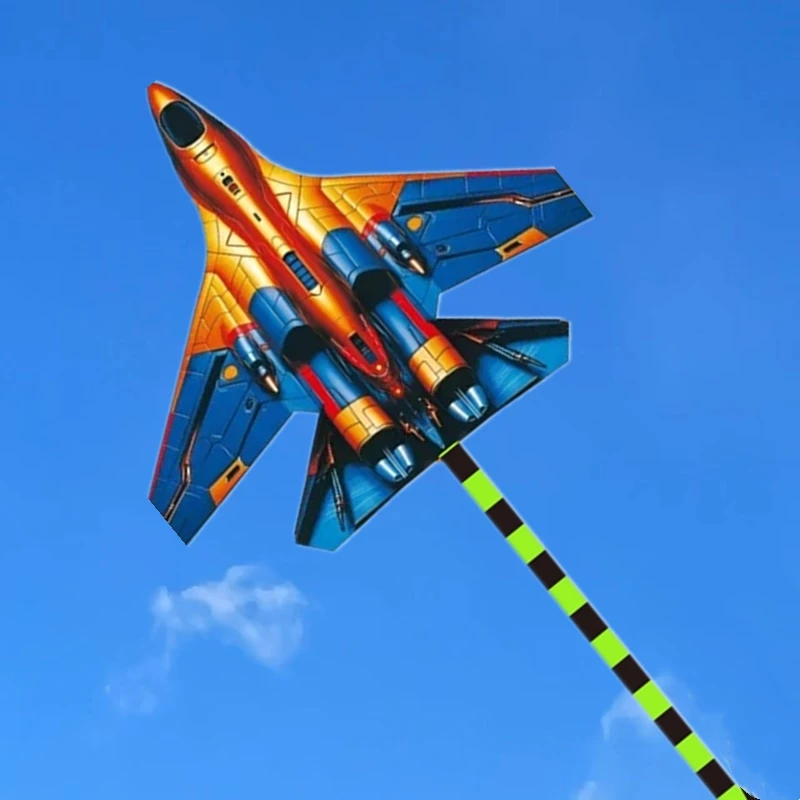 Gratis verzending vliegtuig kite weifang kite fabriek outdoor speelgoed leuk speelgoed professionele vliegende kite voor Kinderen sport speelgoed 3d kite