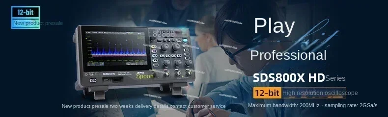 Sds824x Hd Oscilloscope