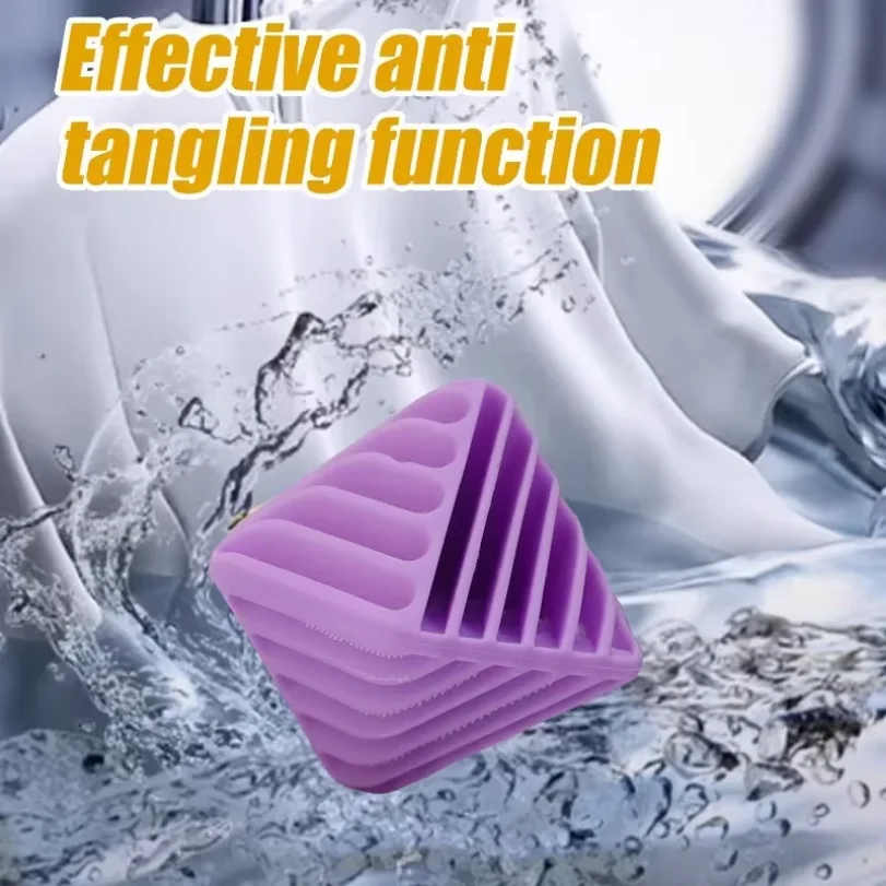 12/1pcs Anti-wrap Reusable Laundry Ball Clothes Hair Cleaning Tools Anti-tangle Silicone Cleaning Ball Washing Machine Supplies