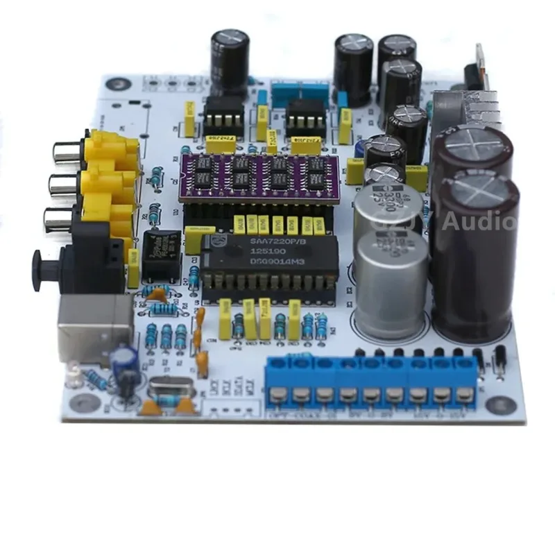 NEW TDA1541 DAC Decoder Board Without IC And SAA7220P Coaxial Optical Fiber USB Available TDA1387 CS8416+SAA7220+TDA1541 NE5532