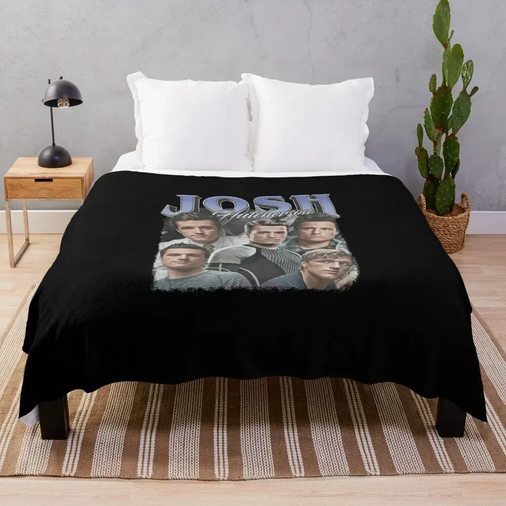 Josh Hutcherson retro Throw Blanket manga christmas gifts warm for winter Blankets