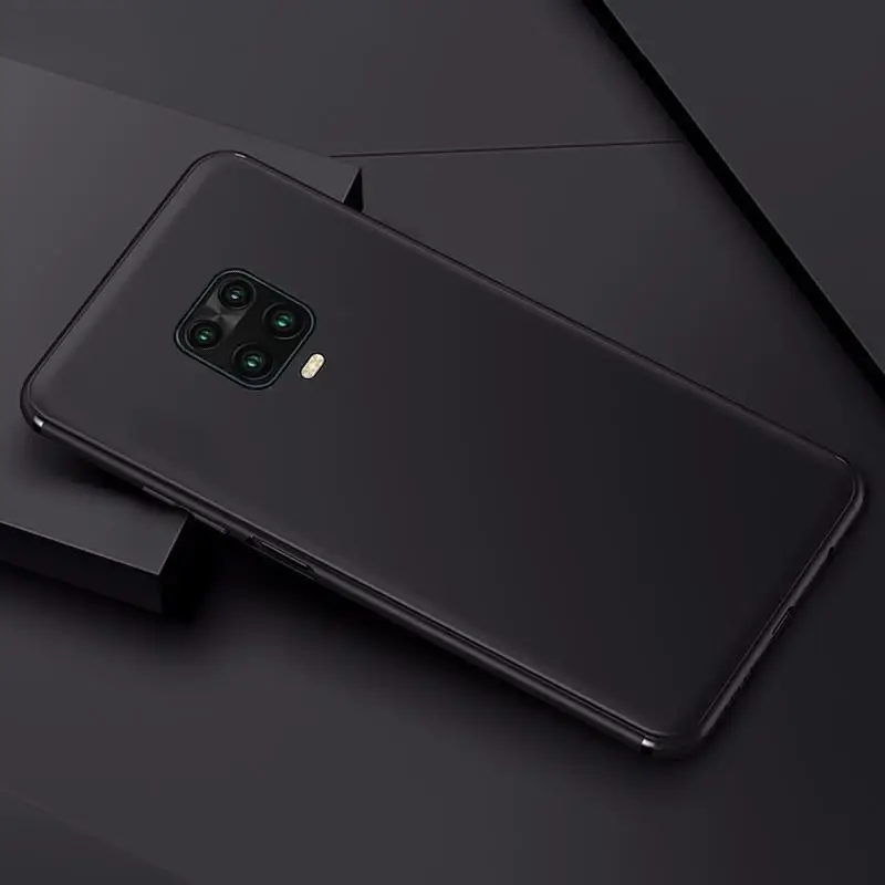 Weiche, mattschwarze TPU-Hülle für Xiaomi Redmi Note 9S 9 Pro Max, dünne Hülle, Capa auf Redmi Note 9 Pro Cover – Detail 8