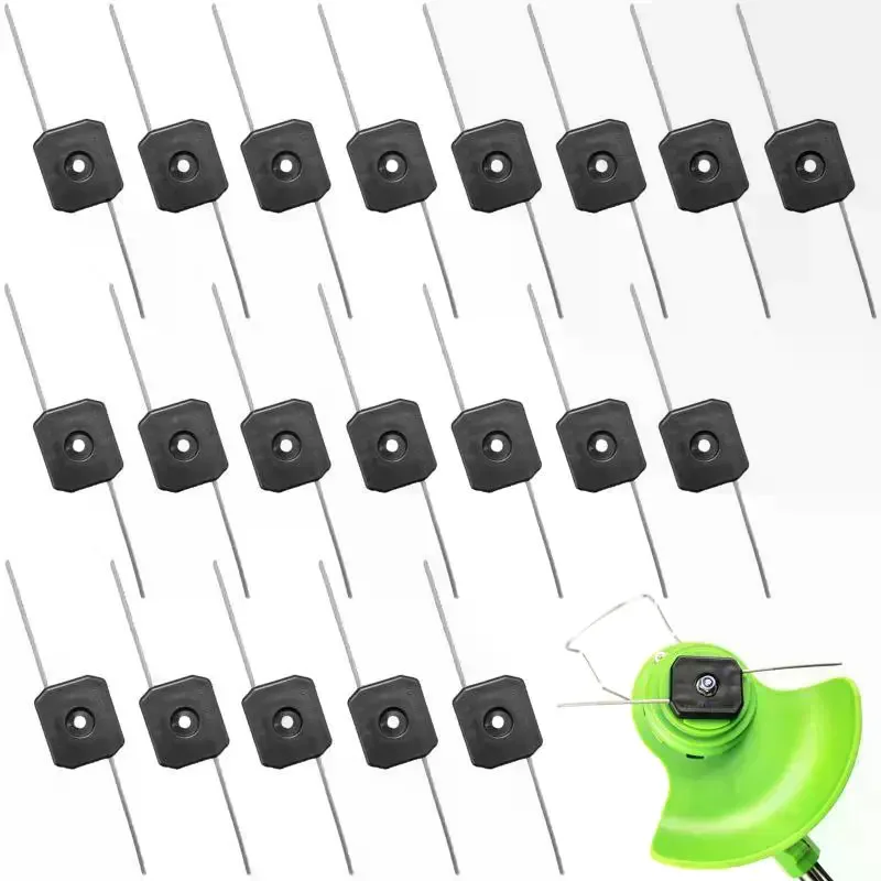 5-18Pcs Cordless Grass Trimmer Replacement Steel Wire Line Electric Trimmer Head Weed Eater Head Garden Lawn Accessories