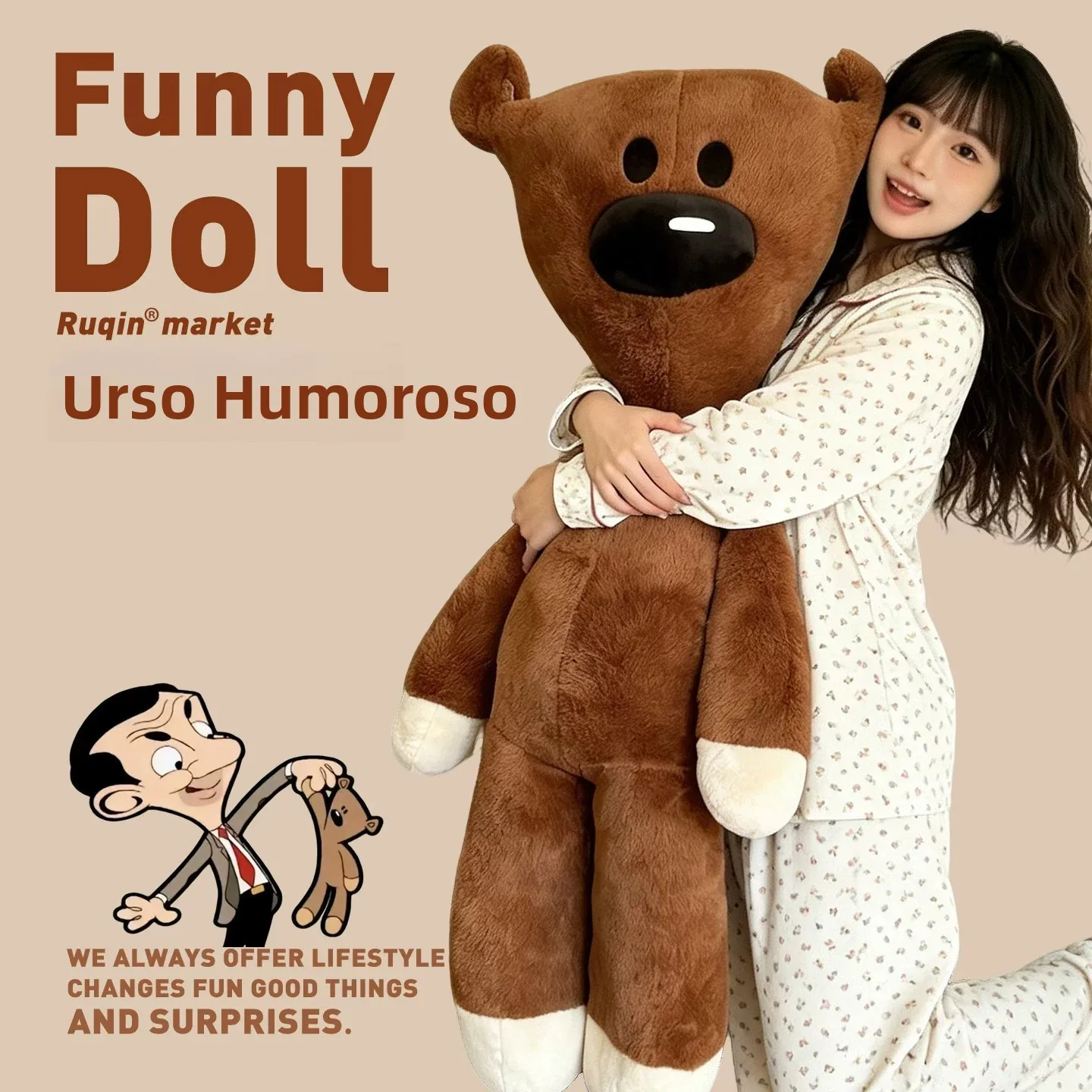 mr-bean-bear-teddy-bear's-little-bear-doll-birthday-gift-for-girls-best-friend-student-sleeping-pillow-cute-plush-gift