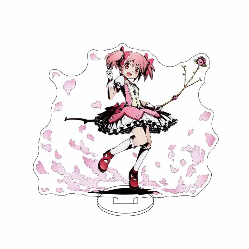 15CM Cute Cartoon Anime Puella Magi Madoka Magica Figures Kaname Madoka Akemi Acrylic Stand Model Fans Christmas Gift