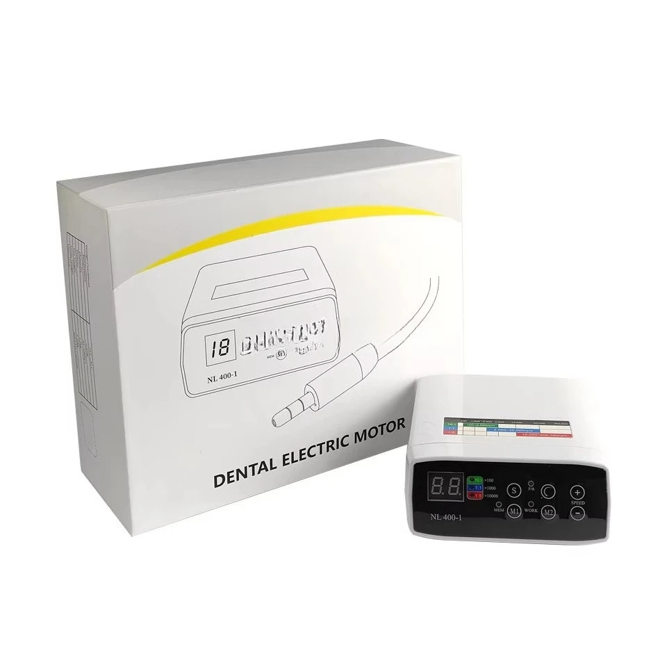 Brushless Electrical Motor LED Contra Angle Handpiece Micro Motor Polishing Electronic Motor