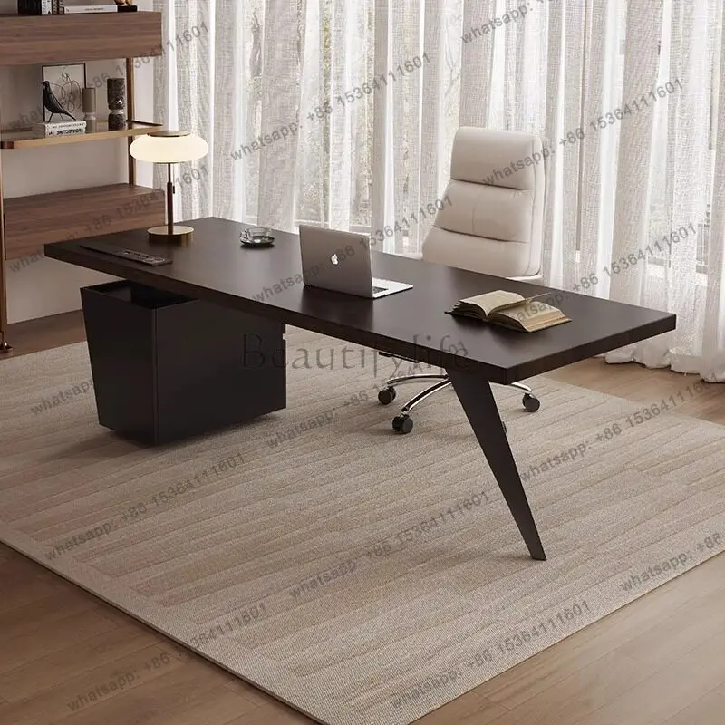 Living Room Large Workbench Study Light Luxury Modern High-end Office Learning Home