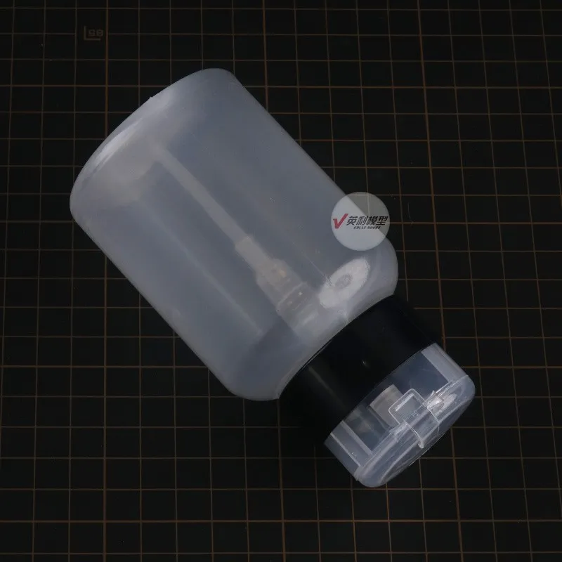 Liquid Sampling Bottle Trace Point Sampling Extract Press Bottle Model Making Tools Transparent Bottle Body 250ml 10 of them