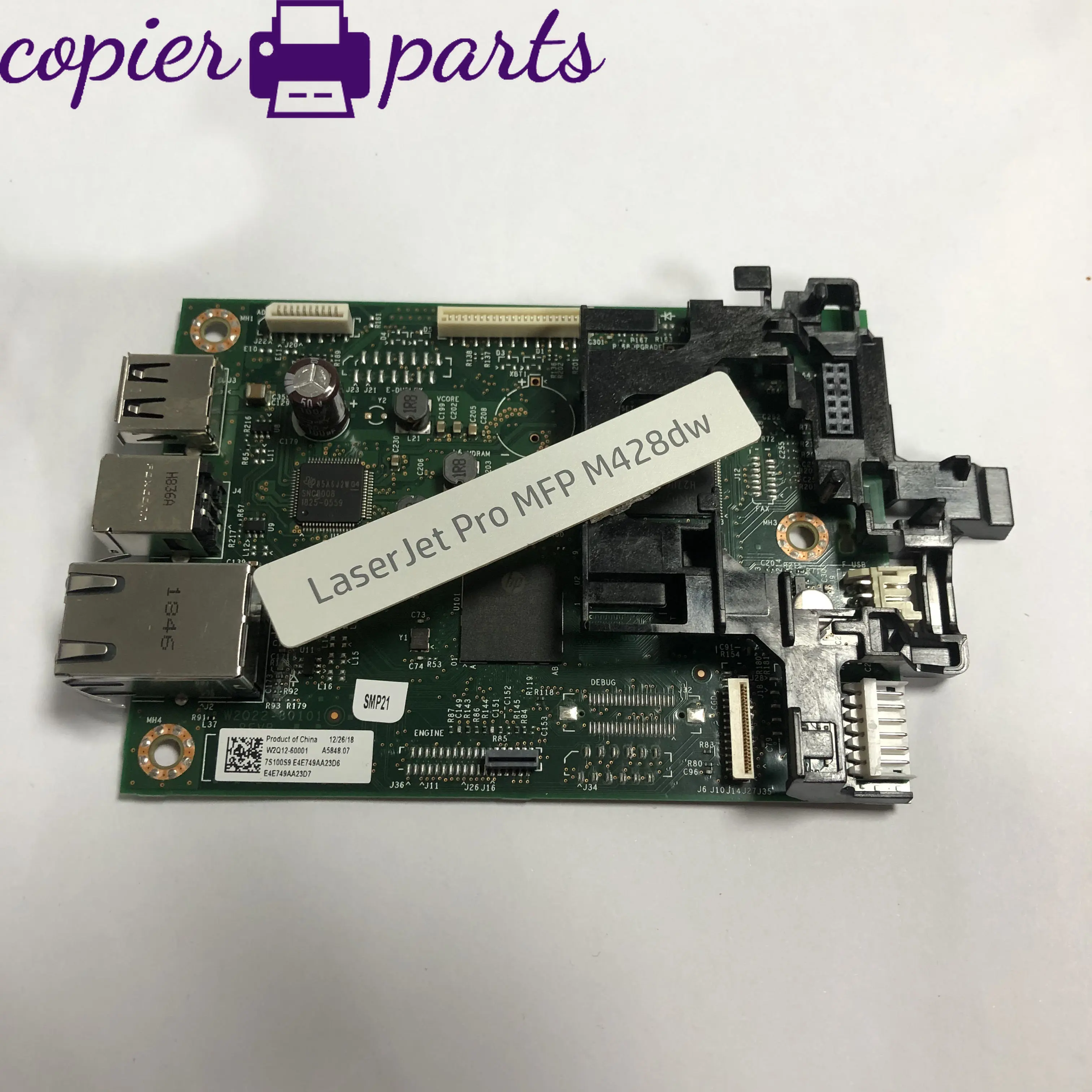 M428 Formatter Board For HP  FDN M328FDN M328FDW FDW DW Logic Main Mother   W2Q13-60001 Disassemble