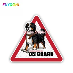 FUYOOHI esterno/protezione adesivi divertenti Bernese Mountain on Board Car Sticker decalcomanie Pet Dog In A Car decalcomanie accessori