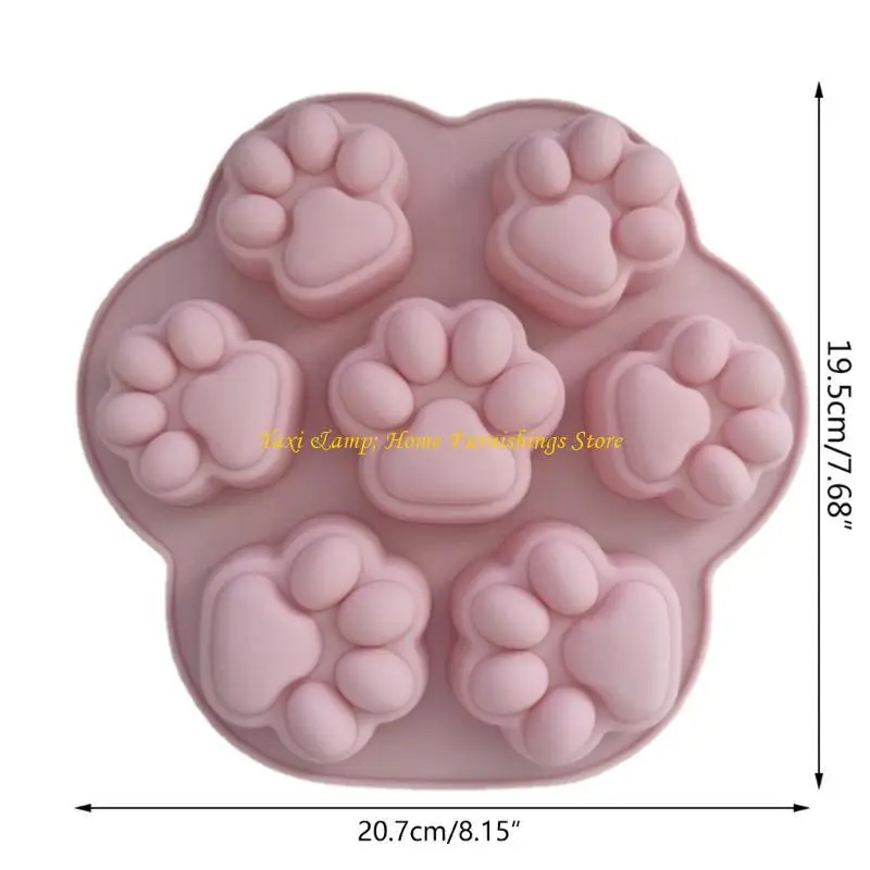 W8EA DIY Silicone Jelly Mousse Cake Molds Cake Accessories Gifts for Children