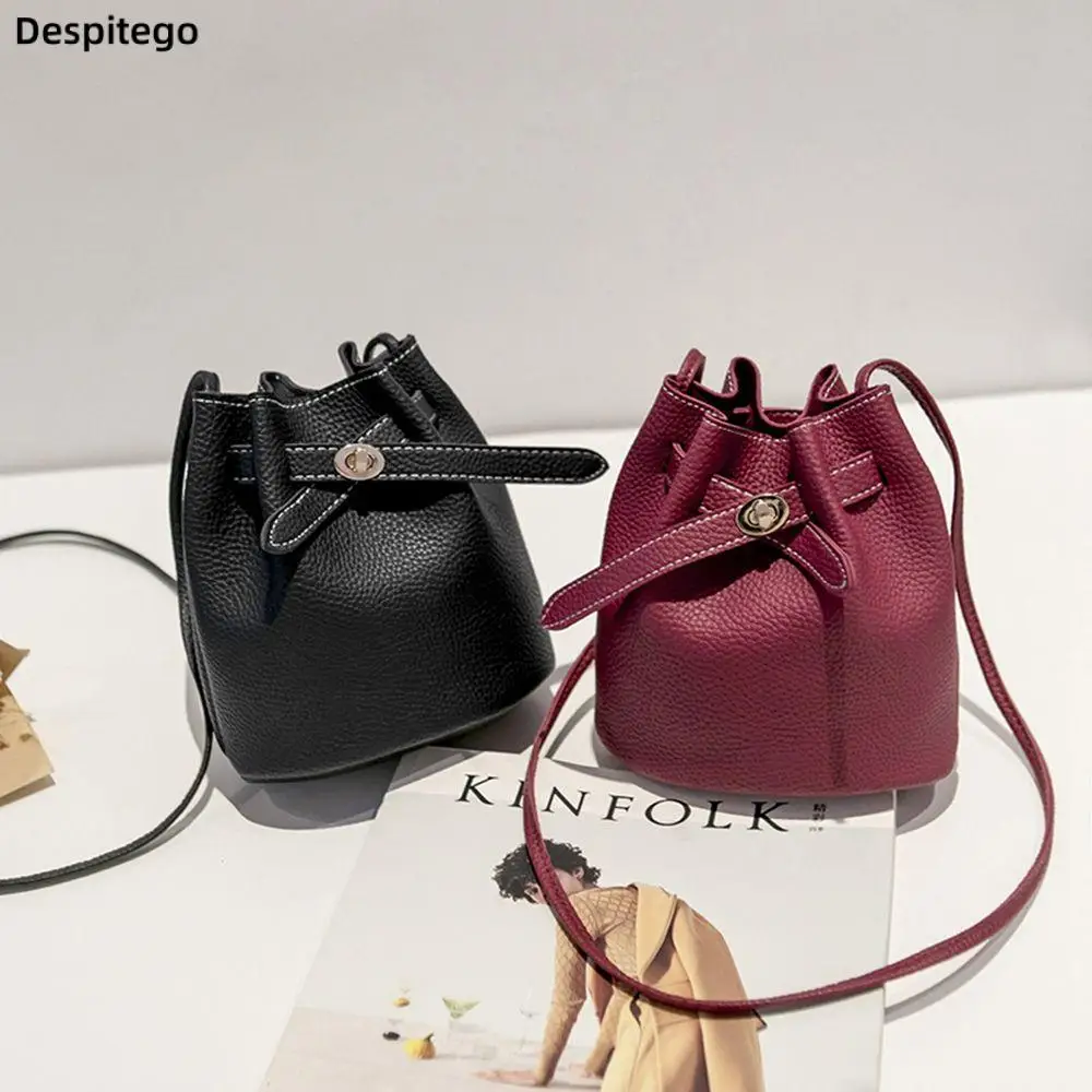 Classic Simple Bucket Bag Crossbody Bag Spring And Summer Portable Casual Korean Mini Cute Single Shoulder Bag