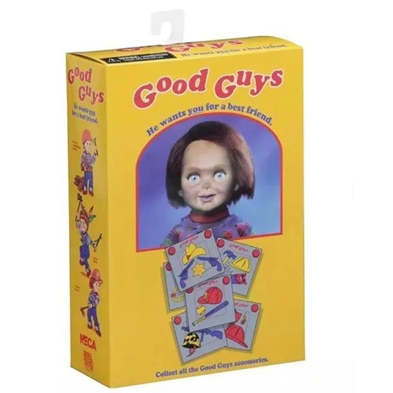 NECA Chucky Action Figure gioco per bambini buoni ragazzi ultima variante Chucky Movie Role Figure Model Horror Doll Toy regalo di Halloween