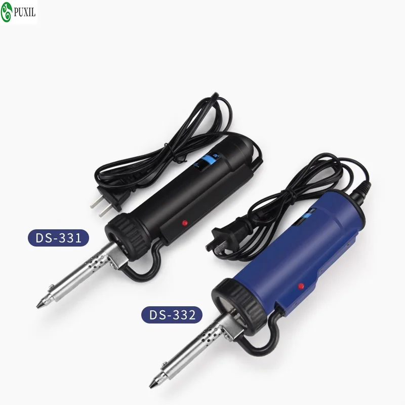 DS-331/332 Electric Vacuum Solder Sucker Desoldering Suction Pump Soldering Iron Tin Welding Repair Tools 30W 220V