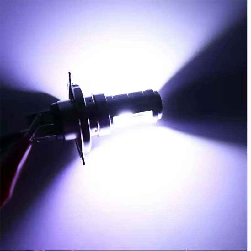 H4/P15D/BA20D 36W LED 2COB motorcycle headlight bulb 1400LM 6000K Hi/LO beam light - Image 3