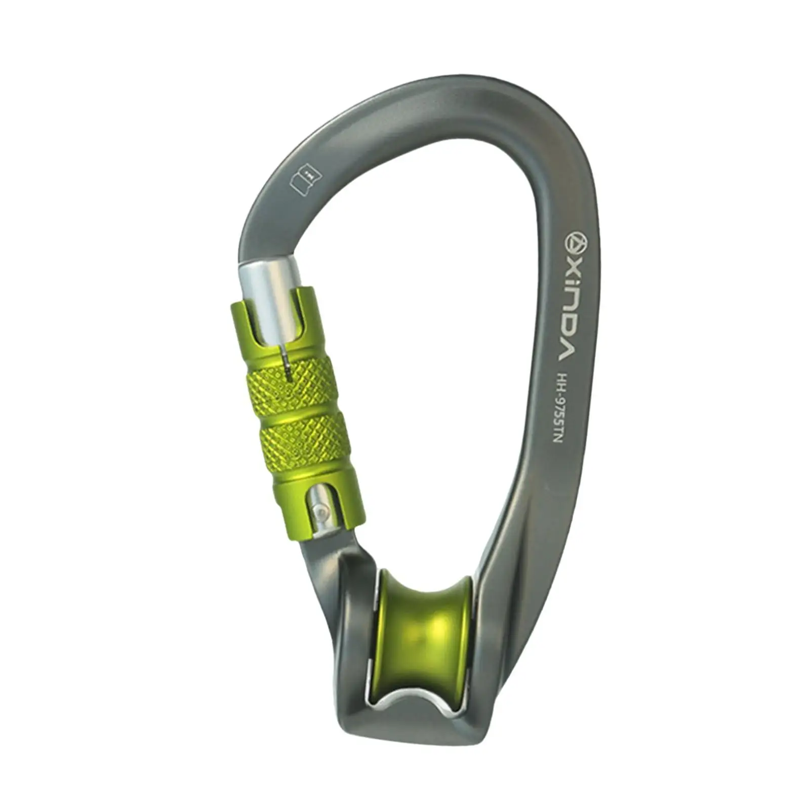 Rock Climbing Pulley Carabiner for Mountaineering Outdoor Sports Traveling