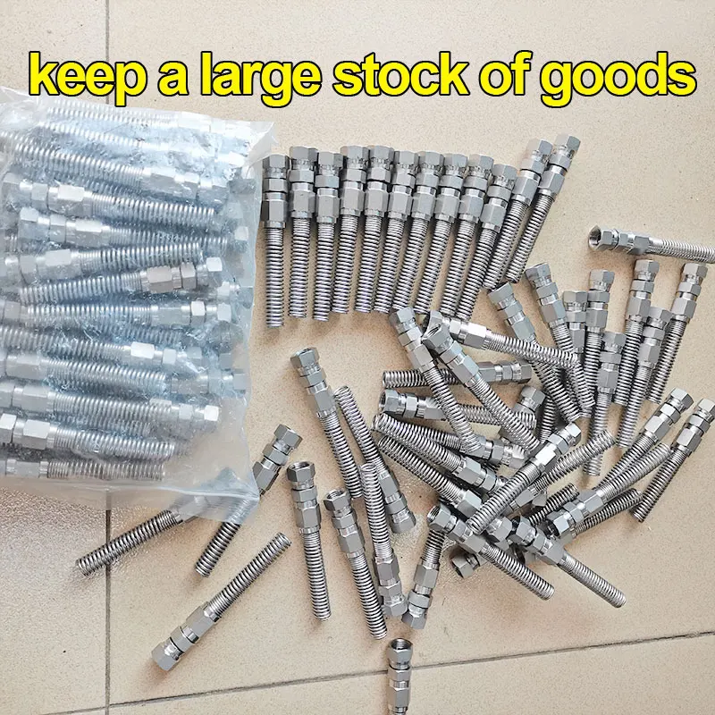 1 sztuk ze stali nierdzewnej gwintowane 1/4 3/8 armatura pneumatyczna narzędzie malowane farbą w sprayu pistolet sprężarki armatura do węży Tee złącze sprężynowe rury