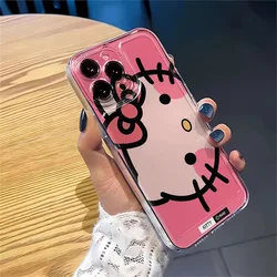 Cartoon Cute Hello Kitty Pink Phone Case for TECNO CAMON 30 20 POVA 6 5 SPARK 10 Infinix Smart 8 7 Note Hot 40 30i 20i Pro 5G