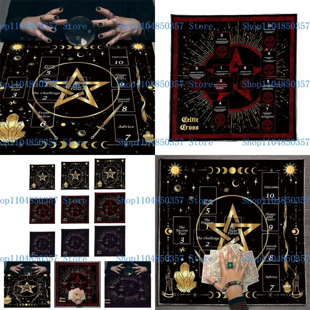 

5ASD CARD CHORD CART CARD CARTECLOTH DIVINATIONS CARD СТОРОНА TABLED ТАМОЧКА ГОБЕСТИ