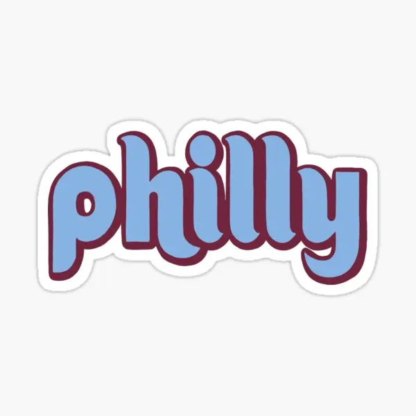 Philly Retro  5PCS Stickers for Car Water Bottles Background Print Home Living Room Room Wall Anime Decor  Art Kid Cute Window