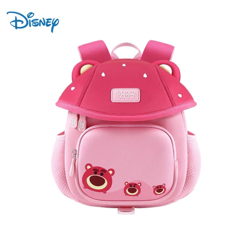 

Disney TSUM TSUM for 3-6 Years Old Schoolbag Girls and Boys Cute Mushroom Shaped Backpacks Cartoon Mary Cat Princess Elsa
