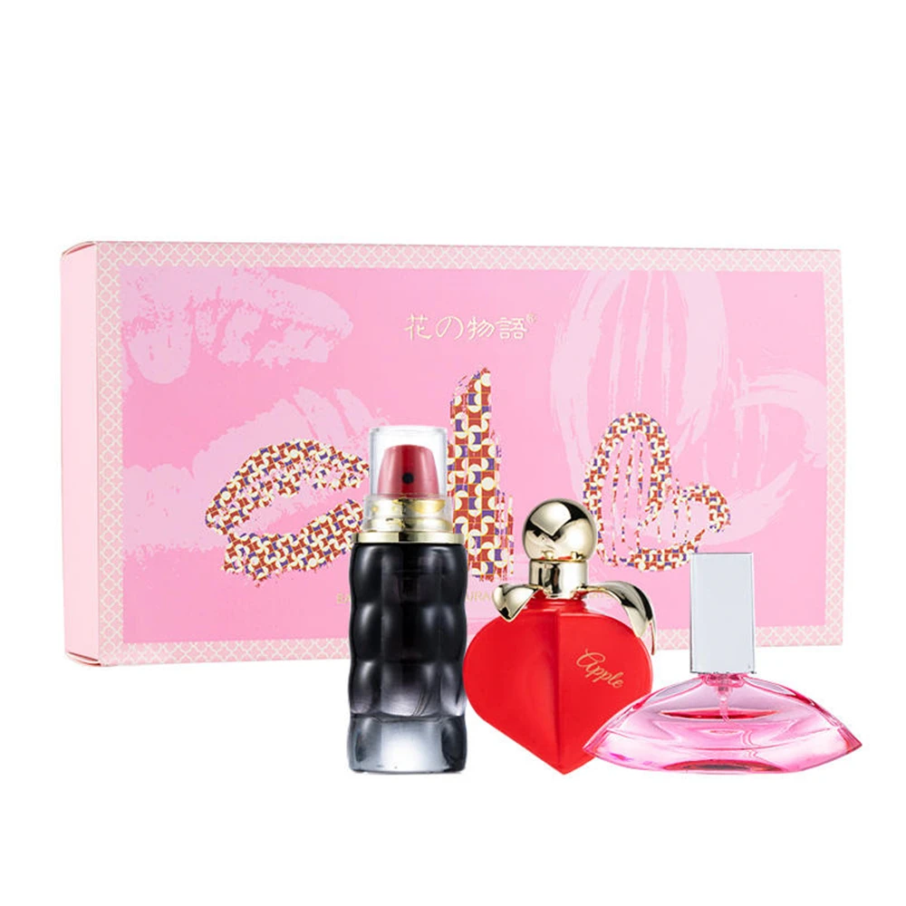 Luxus-Damenparfüm Eau de Parfum, 80 ml, Originale Damendüfte, Geschenkset mit 3-teiligem Set, natürlicher Blumenduft, Spray_voghion.com