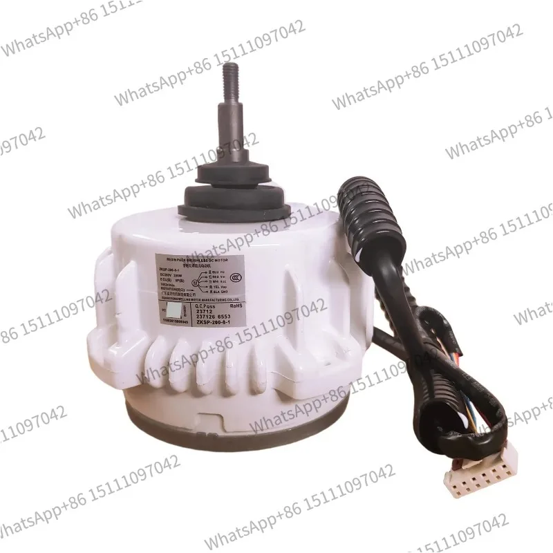 for ZKSP 200 8 1 DC Brushless Motor For Central Air Conditioner Outdoor Unit 200W Cooling Fan Replacement