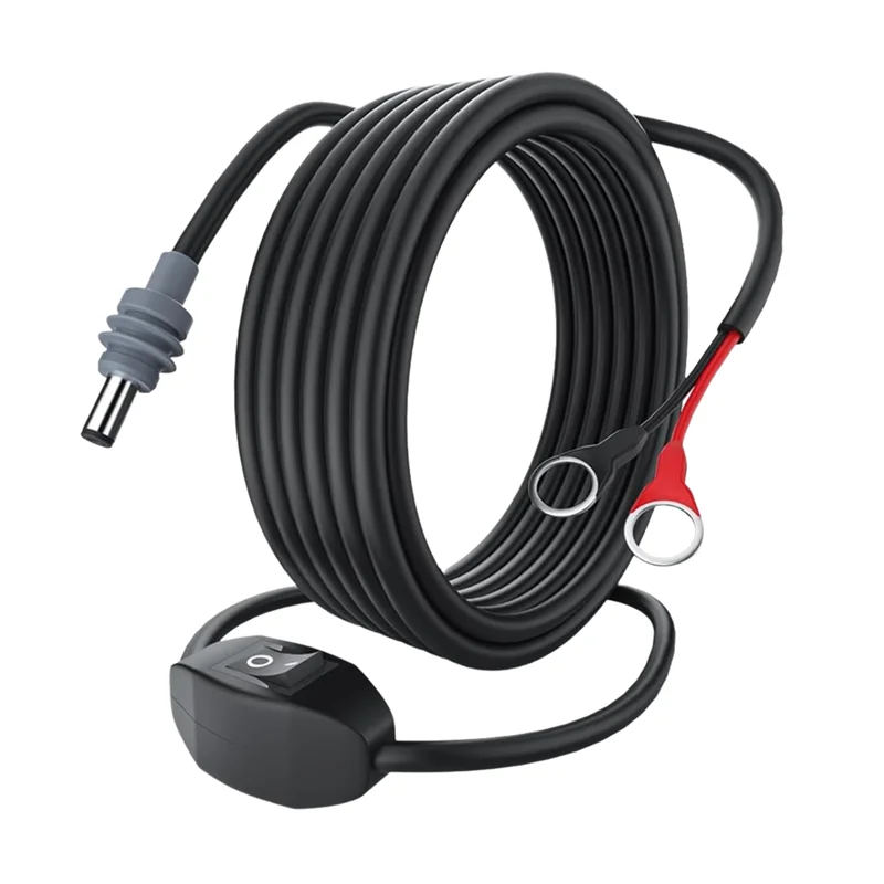 

B50B-для Starlink Mini Уплотнительное кольцо Кабель для зарядки постоянного тока-3 метра/10 футов Кабель питания с переключателем для Starlink Mini In Для грузовиков Лодки RVC