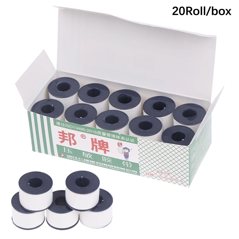 

Brand New 1 Roll 2cmX2m Medical Pressure Tape Wound Dressing Breathable Tape First Aid Kits Accessories