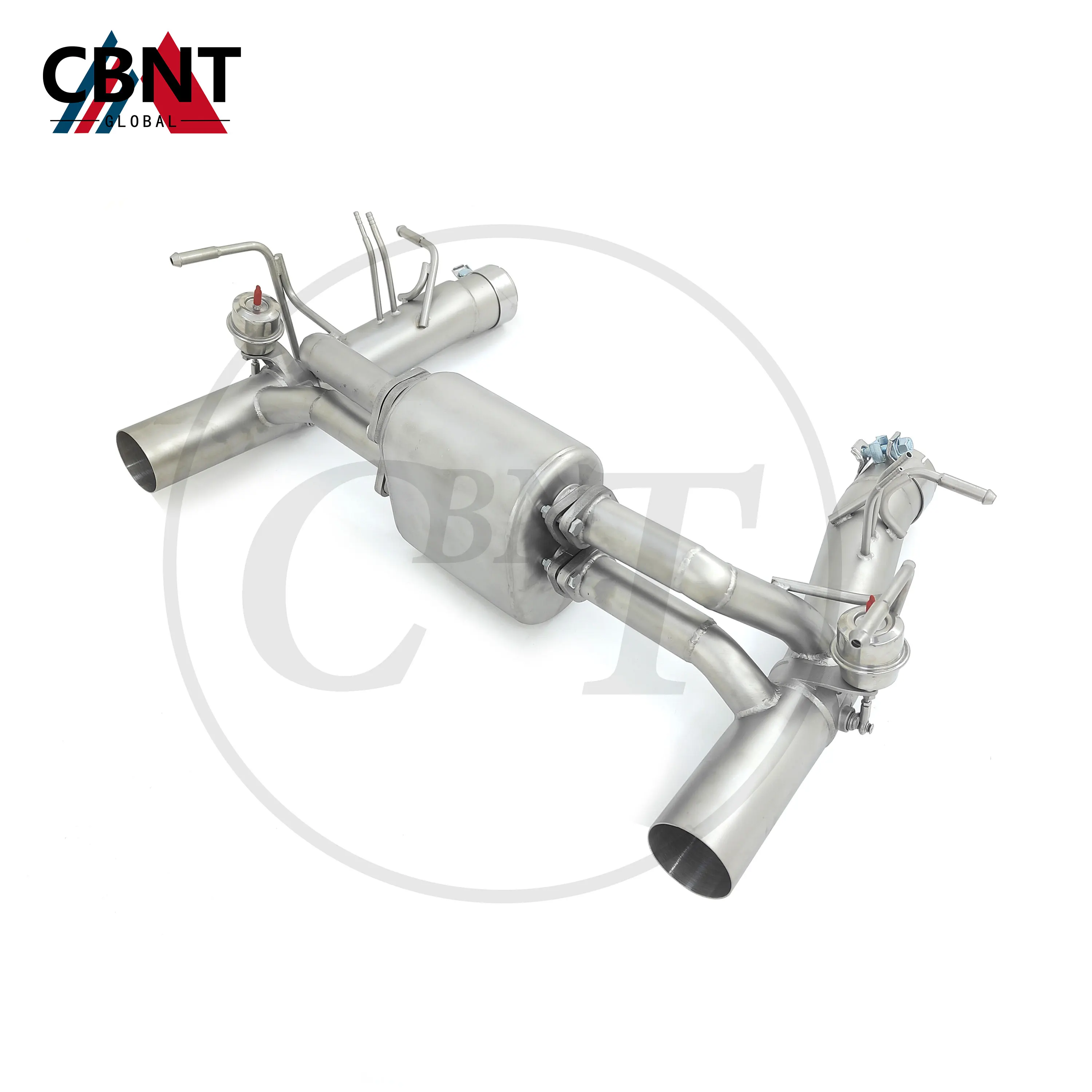 

CBNT Exhaust Pipe with Valve Muffler for Ferrari F8 Spider 3.9T High Quality SS304 Stainless Steel Valved Exhaust Axle-back